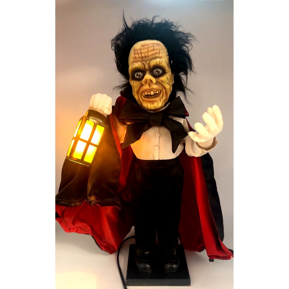Vintage 1988 Telco Motionette Phantom of Opera 24" Lighted Animated Halloween